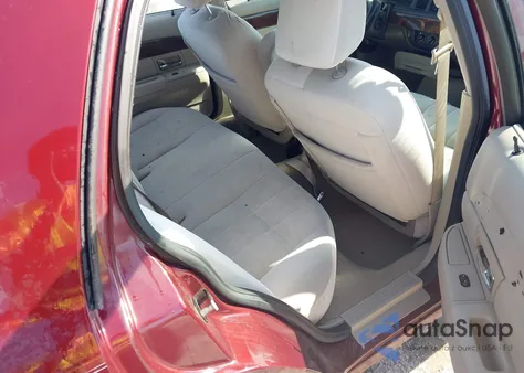 2008 Mercury Grand Marquis Gs from USA, damaged, VIN 2MEFM74V48X610427